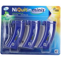 NiQuitinMinis® Menthe Fraîche 4 mg Sans Sucre