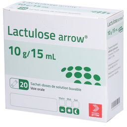 Arrow Lactulose 10 g/15 mL Sachets-Doses Solution Buvable