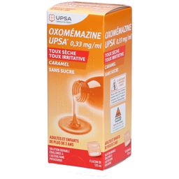 Oxomemazine UPSA solution buvable sans sucre