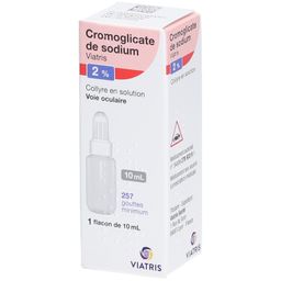 Viatris Cromoglicate de Sodium 2 % Collyre en Solution