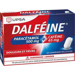 Dalfeine comprimés paracétamol et caféine
