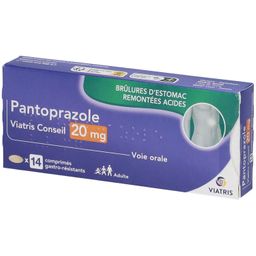 Pantoprazole Viatris Conseil 20 mg