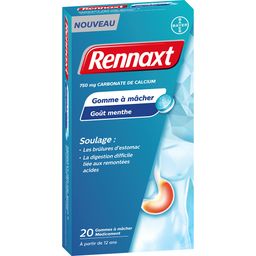 Rennaxt 20 gommes à mâcher