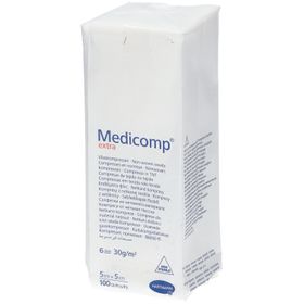 Hartmann Medicomp Compresse 6 Plis 5 x 5cm 421831