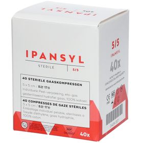 Aca Pharma Ipansyl Compresses stériles 5  x 5 cm