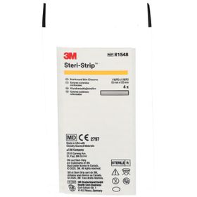 3M™ Steri-Strip™ Sutures cutanées 125 mm x 25 mm (1548)