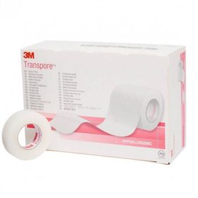 3M™ Transpore™ Sparadrap chirurgical (1,25 cm x 9,15 m) 1527-0