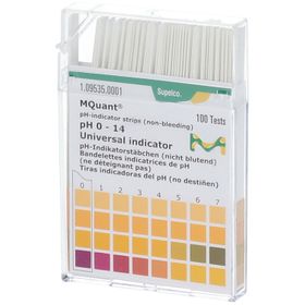 Bandelettes indicatrices de pH 0-14