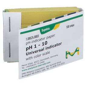 Supelco® Papier indicateur pH 1-10