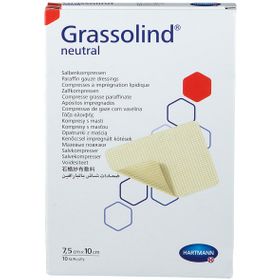 Hartmann Grassolind® Neutral 7,5 x 7,5 cm 499313