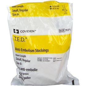 CONVIDIEN™ T.E.D™ Bas Anti-embolie Genou S Régulier Taille A Blanc