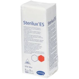 Hartmann Stérilux® ES Compresses de gaze hydrophiles 8 Plis 5 x 5 cm
