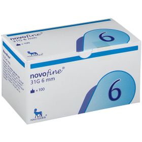 NovoFine 31G 6 mm