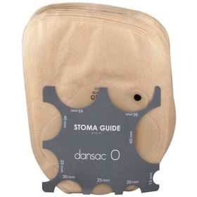 Dansac Poche Nova fermée Transparente 20-60 mm 802-20