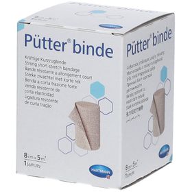 Hartmann Putterverband 8cm x 5m 931808