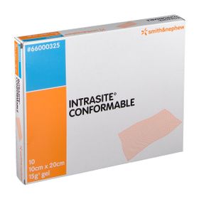 INTRASITE Hydrogel Pansement conforme 10 cm x 20 cm