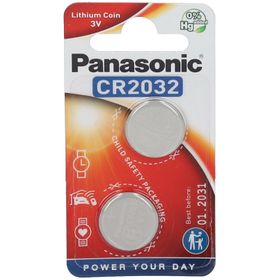 Panasonic® Lithium Coin Piles CR2032 3V