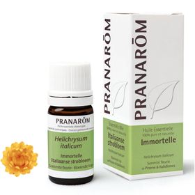 PRANARÔM - Immortelle - Huile Essentielle Chémotypée - Articulations & Bleus - 100 % Pure Et Naturelle - HECT - 5 ml