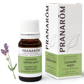 PRANARÔM - Lavande Aspic - Huile Essentielle Chémotypée - Apaise Les Piqûres, Les Brûlures Superficielles De La Peau Et Les Coups De Soleil Légers - 100 % Pure Et Naturelle - HECT - 10 ml