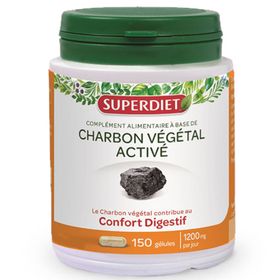 SUPERDIET Charbon Végétal Activé