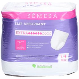 Marque Verte Semesa Slip Absorbant Extra - Large