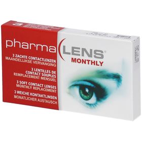 pharmaLENS® MONTHLY Lentilles -1.25