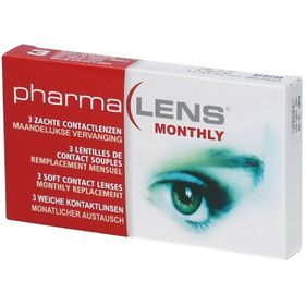 pharmaLENS® MONTHLY Lentilles -3.75