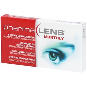 pharmaLENS® MONTHLY Lentilles -4.00