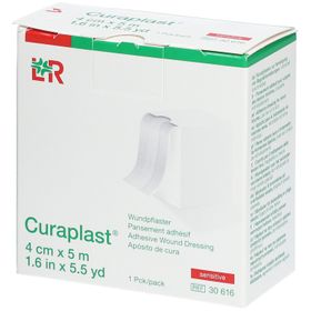 Curaplast® Sensitive Pansement adhésif 4cm x 5 m