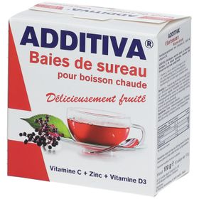 ADDITIVA® Baies de sureau pour boisson chaude