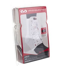Mcdavid Lightweight Ankle Brace Blanc Taille M