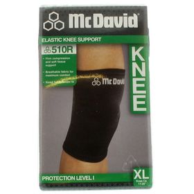 McDavid Genoullière Elastique 510  Noir Taille XL