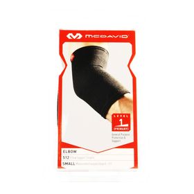 McDavid Elastic Coude Accolade Noire Taille S