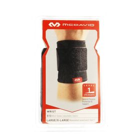 Mcdavid Wrist Brace Elastique Noir Taille LXL