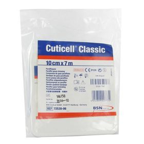 BSN Cuticell® Classic Compresse de gaze parafinée 10 cm x 7 m