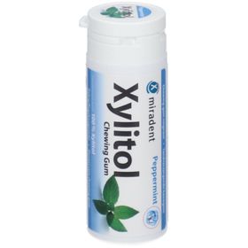 Miradent Chewing Gum Xylitol Menthe Poivre