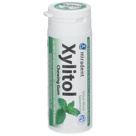 Miradent Chewing Gum Xylitol Menthe Vert