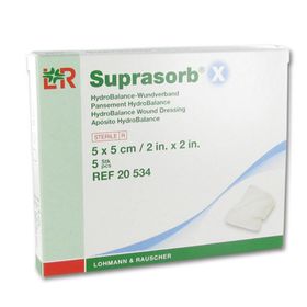 Suprasorb® HydroBalance Pansement compressif 5 x 5 cm
