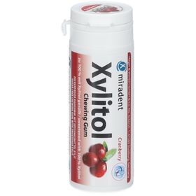 Miradent Chewing Gum Xylitol Canneberges