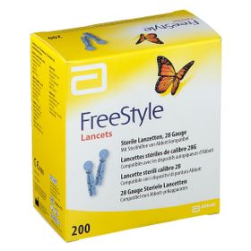 Abbott FreeStyle Lancets Lancettes stériles calibre 28G