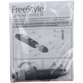 Abbott FreeStyle Autopiqueur Bleu + Housse