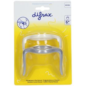 Difrax Poigées pour biberon S Natural grand + petit