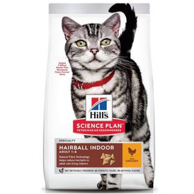 Hill's™ Science Plan™ Chat Hairball Indoor Adult 1-6 Poulet