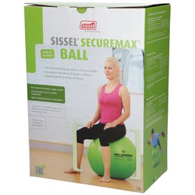 Sissel® Securemax Ball Ballon de Gymnastique Gris 65 cm