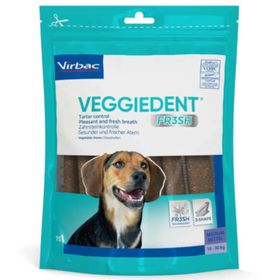 Virbac VeggieDent® Fresh Lamelles à mâcher 10 - 30 kg