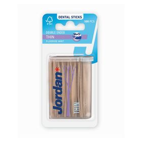 Jordan Cure-Dents bois Fin Double Face