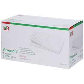 Vliwasoft® Compresse Non-tissé 5 x 5 cm