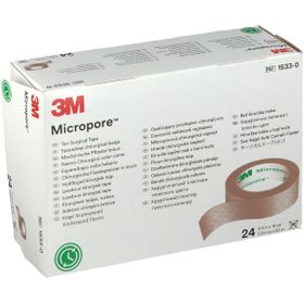 3M™ Micropore™ Sparadrap Chirurgical 1,25 x 915 cm