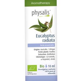 Physalis® Eucalyptus Radiata Huile essentielle Bio