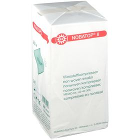 Nobatop® 8 Compresses en nontissé 10 x 10 cm